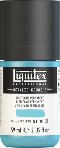 Miniatura 36 de Liquitex Professional - Gouache acrílico profesional, botella de 2 onzas (59 ml), blanco titanio