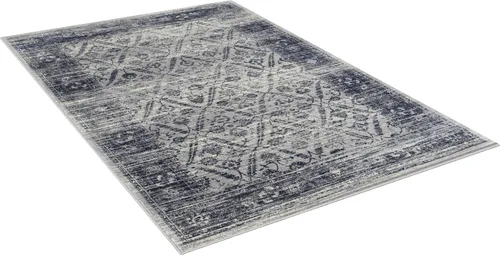 Miniatura 4 de Allstar - Alfombra decorativa moderna de 5 x 7 pulgadas, color atardecer (7' 0" x 4' 11")