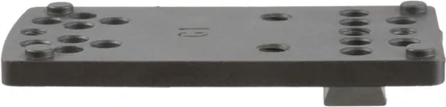 Miniatura 3 de TRUGLO Soporte de punto rojo pistola Placa de montaje de acero óptico de punto óptico de tiro táctico ligero duradero