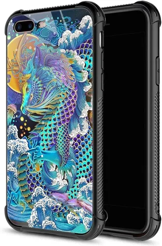 Miniatura 28 de CARLOCA Funda compatible con iPhone 8, diseño gráfico de Airplane Sunrise para iPhone 7, diseño gráfico, a prueba de golpes, antiarañazos