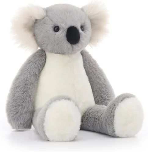 Miniatura 5 de Apricot Lamb Juguetes de peluche de koala gris, suave, perfecto para niños (koala gris, 9 pulgadas)