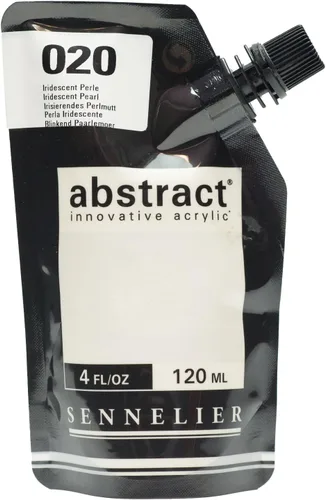 Miniatura 42 de SENNELIER Pintura acrílica abstracta innovadora para cuerpo pesado, bolsa de 16.9 fl oz, blanco titanio
