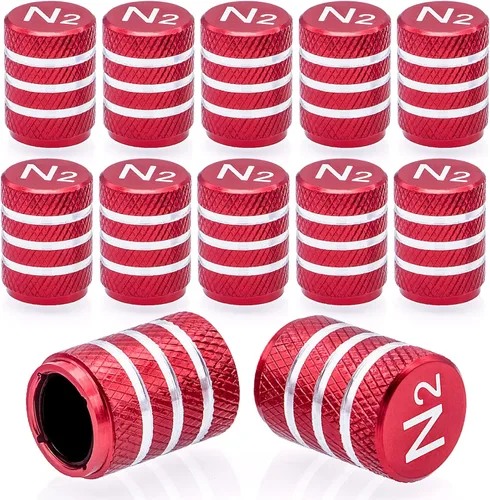 Miniatura 55 de 4 piezas de tapas de válvula de rueda con forma de punta, válvula de rueda de aleación de aluminio con punta, universal para automóviles, SUV