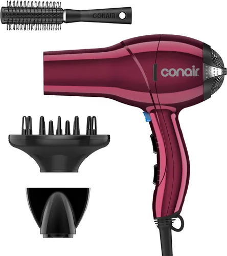 Miniatura 9 de Secador de pelo Infiniti PRO CONAIR con difusor, motor AC profesional, tecnología de cerámica de turmalina, incluye concentrador y cepillo