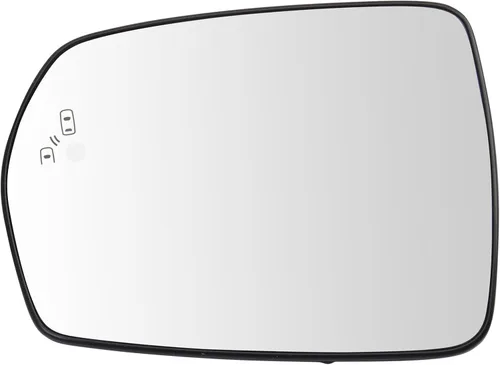 Miniatura 13 de TRQ Cristal de espejo izquierdo compatible con Chevrolet Silverado 1500 GMC Sierra 1500 2019-2021