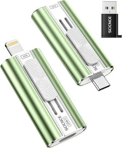 Unidad flash de 256 GB diseñada para teléfono, memoria externa USB de almacenamiento para fotos y videos, Plug and Play, no requiere aplicación,