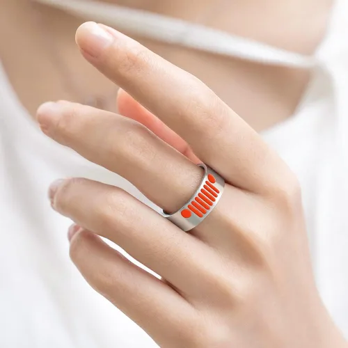 Miniatura 5 de Anillo JeepGrill con nombre personalizado para hombres y mujeres, unisex, anillo de pareja, regalo de joyería personalizado para niña