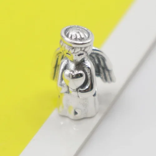 Miniatura 2 de Dijes de plata de ley 925 para pulseras y collares letras familiares colgantes colgantes colgantes de avión cuentas de viaje para árbol familiar
