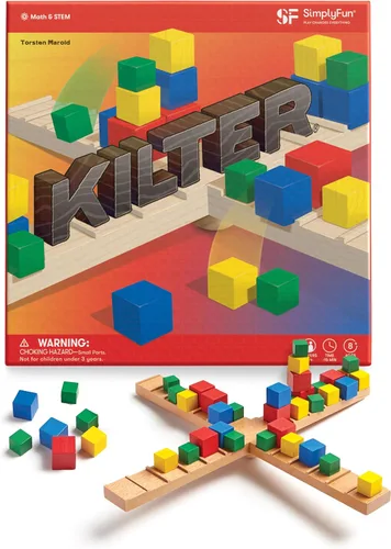 SimplyFun Kilter - El juego educativo de palancas y movimiento - Diversión familiar hilarante con una introducción a la física y predicción de