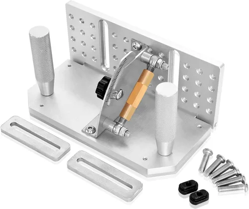 Miniatura 8 de Plantilla de cuchillo para amoladora de correa, localizador de afilado de 9-3/4 pulgadas de largo, ángulo ajustable de -5° ~ 25°, plantilla