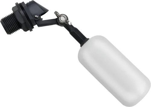 Miniatura 6 de Paquete de 2 válvulas de bola flotante, rosca NPT de 1/2 pulgada, diámetro exterior de 0.84 pulgadas, 3/4 pulgadas, brazo ajustable para canal
