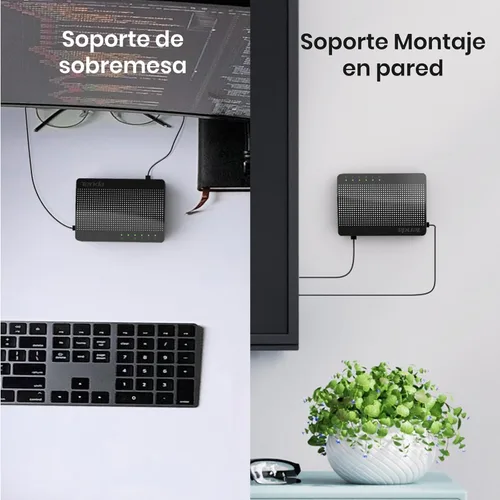 Miniatura 6 de Tenda SG105, conmutador Gigabit de 5 puertos, interruptor Ethernet doméstico no administrado, divisor Ethernet de oficina, Plug & Play, estuche