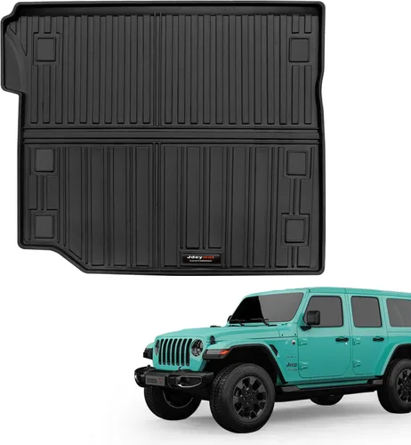 Miniatura 16 de Alfombrilla de carga y respaldo de TPE para todo clima para Jeep Wrangler JK 4 puertas 2007-2018 Accesorios