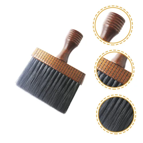 Miniatura 7 de FOMIYES Cepillo limpiador facial Cepillo limpiador de pelo para hombres Peine de pelo para burlas Peine de peluquería Peluquería Plumero Peluquería