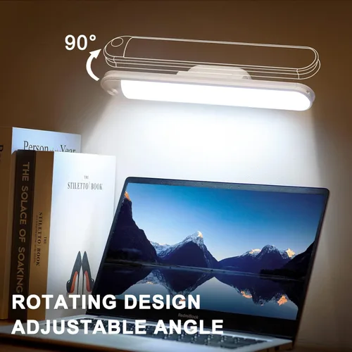 Miniatura 5 de Luces de litera regulables, barra de luz táctil, temperatura de color ajustable, iluminación inalámbrica para niños, lectura de pared, lámpara