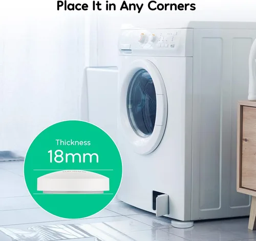 Miniatura 3 de Winees - Detector de agua WiFi, paquete de 3 sensores de agua con notificación por correo electrónico y SMS de alerta de fugas, alarma ajustable