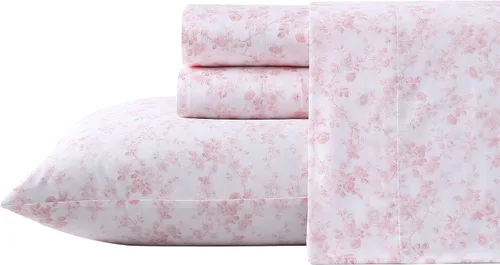 Miniatura 25 de Laura Ashley - Juego de sábanas King, sábans de cama extremadamente suaves con una sensación ligera y naturalmente sedosa de algodón satinado - Musa