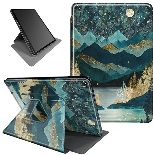 Miniatura 116 de Funda para iPad mini 6 para iPad mini 6ª generación 8.3 pulgadas 2021 360 grados giratorio soporte ligero cubierta inteligente protectora