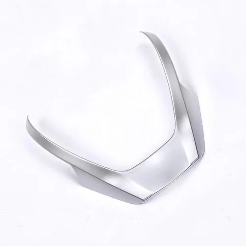 Cubierta de cromo ABS para volante de coche, decoración para BMW X3 X4 X5 F15 F25 F26 2014-2017, accesorios de coche
