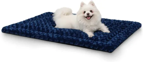 Miniatura 11 de Tapete lavable para cama de perro, suave y esponjoso, para mascotas, colchón para dormir para perros grandes, jumbos, medianos y pequeños, 30 x 19