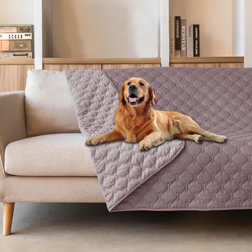 Miniatura 25 de gogobunny Manta 100% Impermeable de Doble Cara para Perros, Cubierta Suave para Cama de Mascotas, Reversible, Protege Muebles, Sillón, Sofá, Coche