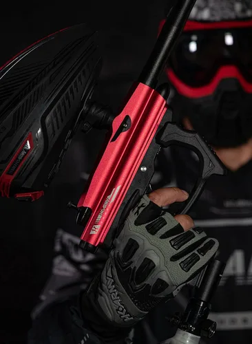 Miniatura 2 de HK Army Marcador semiautomático de paintball SABR Rojo (Dust Red)