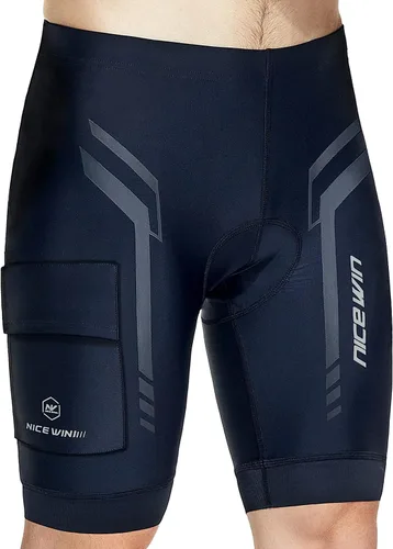 Miniatura 10 de NICEWIN - Pantalones cortos de ciclismo para hombre, con acolchado 3D y secado rápido