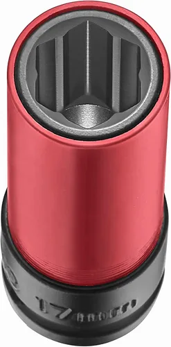 Miniatura 4 de Tuerca protectora de rueda de 1/2" – Tuerca de llanta convexa de cabeza de flor de 0.669 in