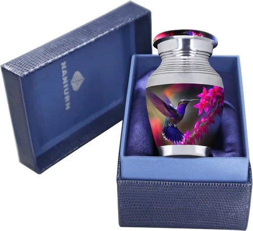 Miniatura 9 de Urna para cenizas para mujeres u hombres, urnas de cremación para cenizas humanas de adultos mujeres y hombres, decorativa funeraria, entierro, urna