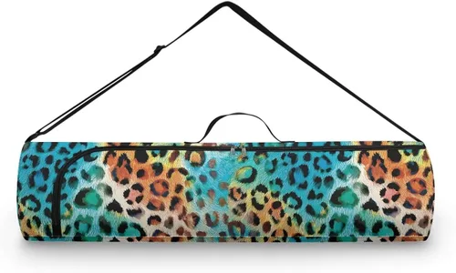 Miniatura 18 de Bolsa para esterilla de yoga para mujeres y hombres, con cremallera completa, bolsa de transporte para esterilla de yoga para clase de entrenamiento