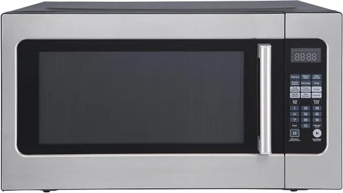 Miniatura 6 de Magic Chef Horno microondas compacto para encimera, 1000 vatios, negro, 1.1 pies cúbicos - Aparato de cocina digital con cocción de un solo toque