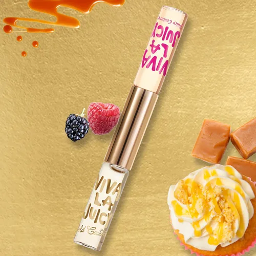 Miniatura 4 de Juicy Couture Viva La Juicy Gold Eau De Parfum, perfume para mujer con notas de bayas deliciosas, jazmín sambac y crema de vainilla, afrutado