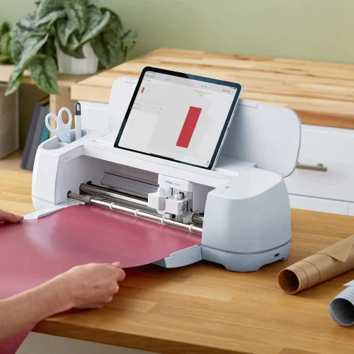 Miniatura 6 de Cricut Smart Iron-On - Vinilo de transferencia térmica de 13 pulgadas x 3 pies con purpurina para proyectos de HTV, compatible con Cricut Explore