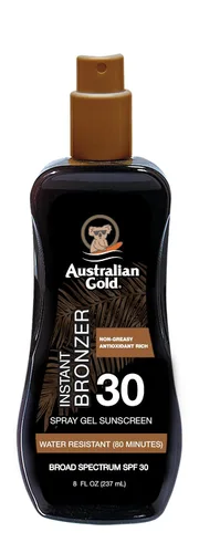 Miniatura 10 de Australian Gold Bronceador de gel en aerosol SPF 15, 16 onzas líquidas, (paquete de 2)