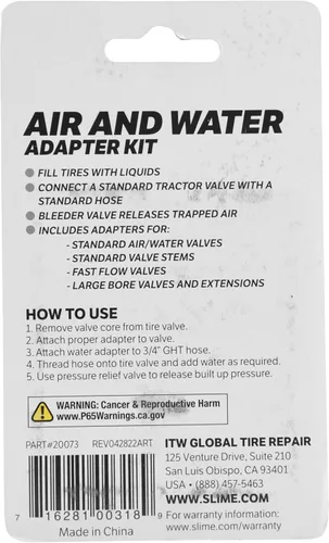 Miniatura 2 de Slime 20073 Kit adaptador de aire/agua