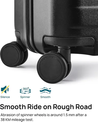 Miniatura 7 de NINETYGO EQUIPAJE para viaje, Negro