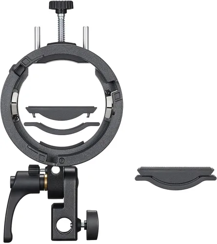 Godox Soporte Speedlite S3 para montaje Bowens, versión S2 tipo S mejorada 2025, soporte de flash más pequeño y ligero para reflector, Snoot,