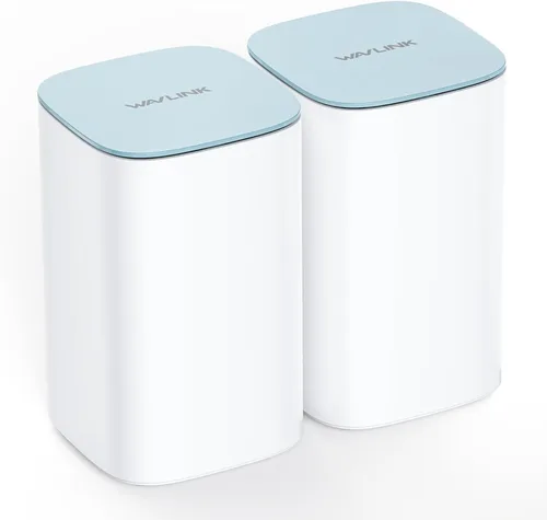 WAVLINK AX3000 WiFi 6 Mesh System 2 Pack - Cubre hasta 5000 pies cuadrados, velocidades de hasta 3.0 Gbps, reemplaza el enrutador inalámbrico y el