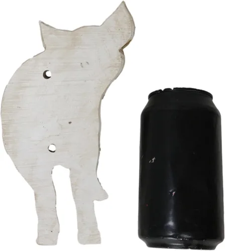 Miniatura 6 de Ebros Gift Rustic Western Farm Babe Porcino Cerdo Porcino Trasero Trasero Pared Culo Pared Soda Cerveza Tapa de botella de vidrio Abridor de metal