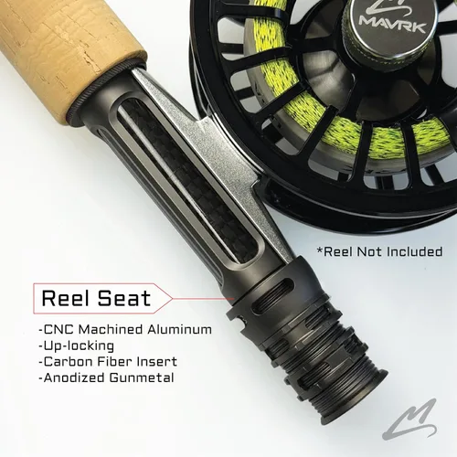 Miniatura 2 de MAVRK USA Fly Fishing Rod Euro Nymph & Dry Fly Rods 2 in 1 Convertible Design Lightweight, Extra Sensitive, Precision Action, Freshwater Trout