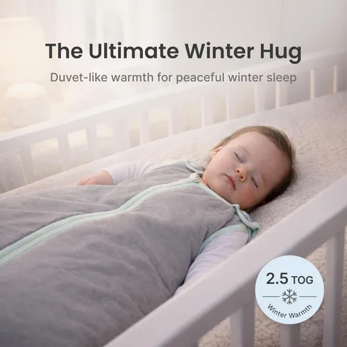 Miniatura 2 de Saco de dormir para bebé, nido para dormir de Baby Deedee, Azul Dream