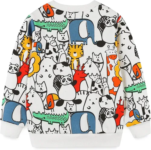 Miniatura 2 de Bumeex Sudadera con cuello redondo para niño de 2 a 7 años