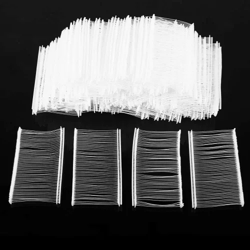 Miniatura 8 de 5000pcs sujetadores de pistola de etiquetado, 2 "accesorios de etiquetado estándar de ropa etiqueta de precio de ropa etiqueta etiqueta pistola púas