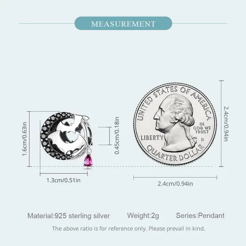 Miniatura 91 de Abalorios de plata de ley para pulseras, collares, familia para siempre, circonita cúbica, regalo de joyería para mujeres