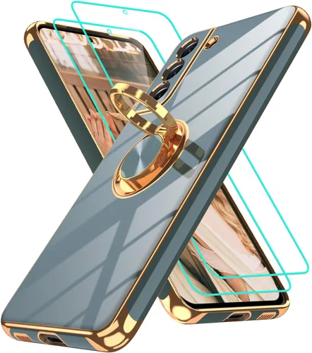 Miniatura 130 de Gritup Funda para Samsung Galaxy A14 5G: Funda Samsung A14 con 2 Protectores de Pantalla, Soporte de Anillo con Rotación 360°, Soporte Magnético