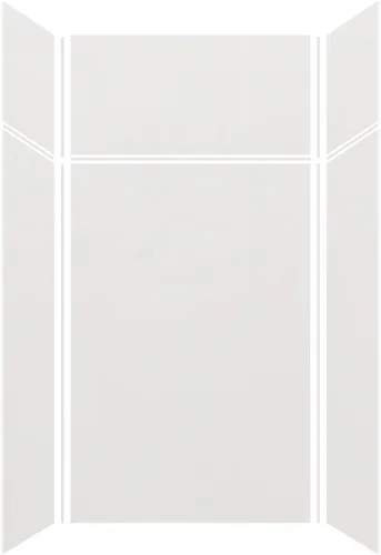 Miniatura 43 de Transolid EWKX483696-41 Expressions - Kit de pared de ducha de 6 paneles con extensión, 36 pulgadas de largo x 48 pulgadas de ancho x 96 pulgadas