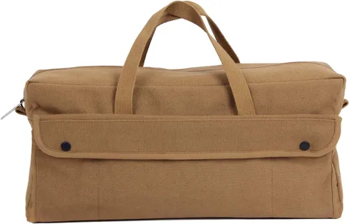 Miniatura 4 de Rothco bolsa de herramientas de lona para mecánicos jumbo - Organización resistente para equipo y herramientas Marrón Coyote