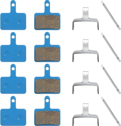 Miniatura 2 de Zonon 4 pares de pastillas de freno de bicicleta competibles con TRP Tektro Shimano Deore Br frenos de disco de bicicleta de montaña de alto