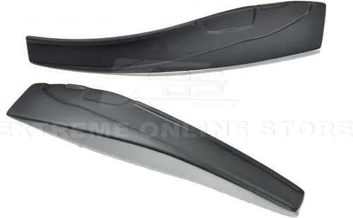 Miniatura 8 de Para Chevrolet Corvette C6 Grand Sport y Z06 2005-2013 Paneles basculantes de faldas laterales estilo ZR1 con par de solapas de barro