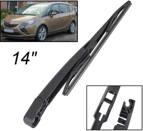 Miniatura 2 de TWSIT Rear Window Wiper Blade Arm Set Kit For Opel For Zafira C 2011 2012 2013 2014 2015 2016 2017 2018 2019 Windshield Tailgate Window